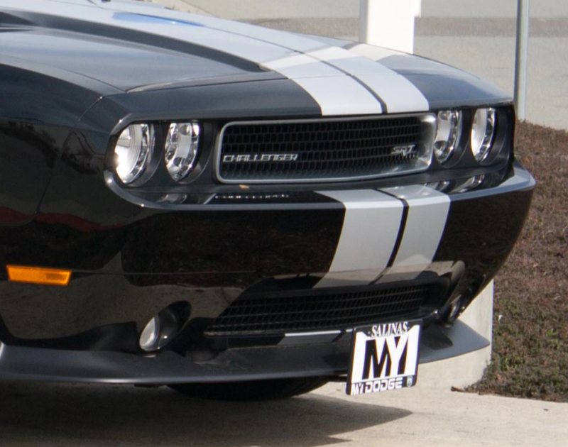 Sto N Sho Quick Release Front License Plate Bracket: Dodge Challenger 2008 - 2014