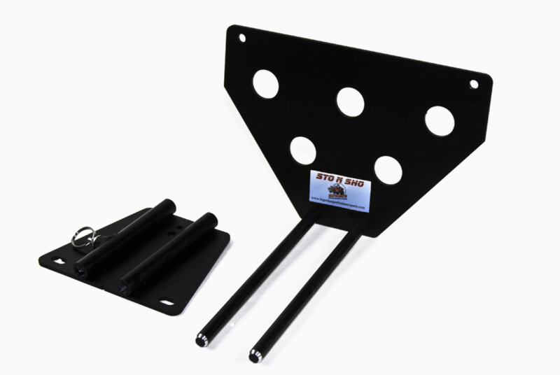 Sto N Sho Quick Release Front License Plate Bracket: Dodge Charger SRT / Hellcat / ScatPack / R/T Plus 2015 - 2023 (Lower Mount)