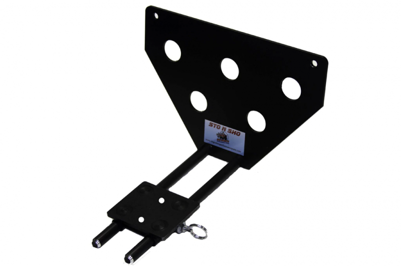 Sto N Sho Quick Release Front License Plate Bracket: Jeep Grand Cherokee High Altitude & Summit 2018 - 2023