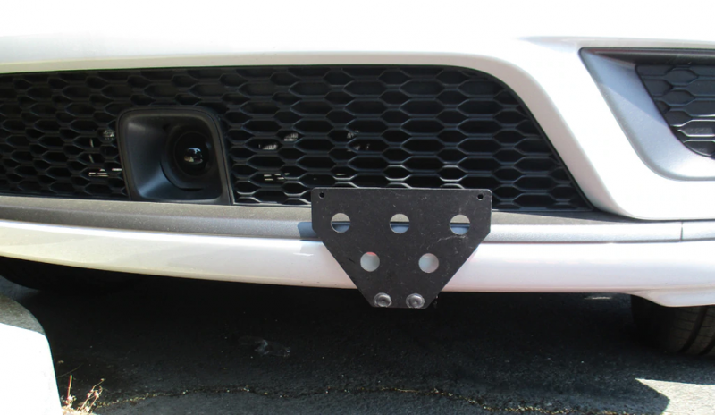 Sto N Sho Quick Release Front License Plate Bracket: Jeep Grand Cherokee High Altitude & Summit 2018 - 2023
