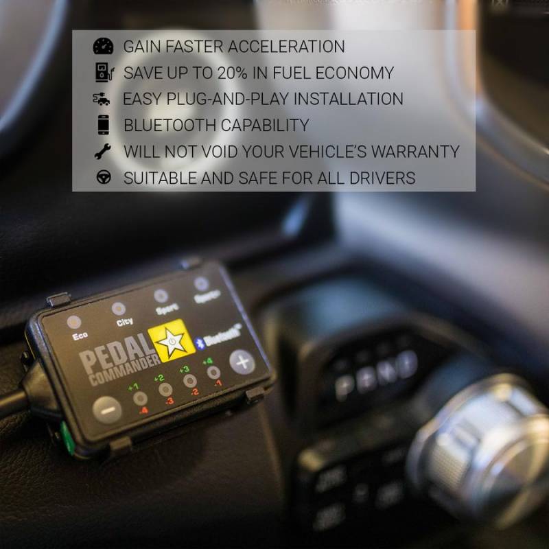 Pedal Commander Bluetooth Throttle Response Controller: Dodge Ram 3.6L V6 & 5.7L Hemi 2019 - 2023 (Excl. Classic Models)