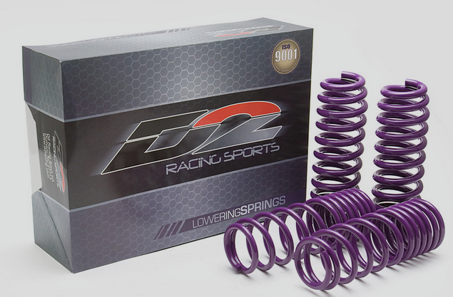 D2 Racing Pro Series Lowering Springs: Chrysler 300 / Dodge Charger 2011 - 2023 (Except SRT, Scat Pack, AWD, Hellcat)