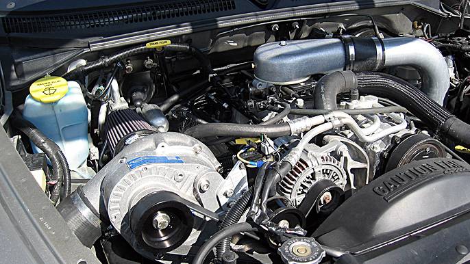 Procharger Supercharger Kit: Dodge Dakota / Durango 5.2L / 5.9L 1997 - 2001