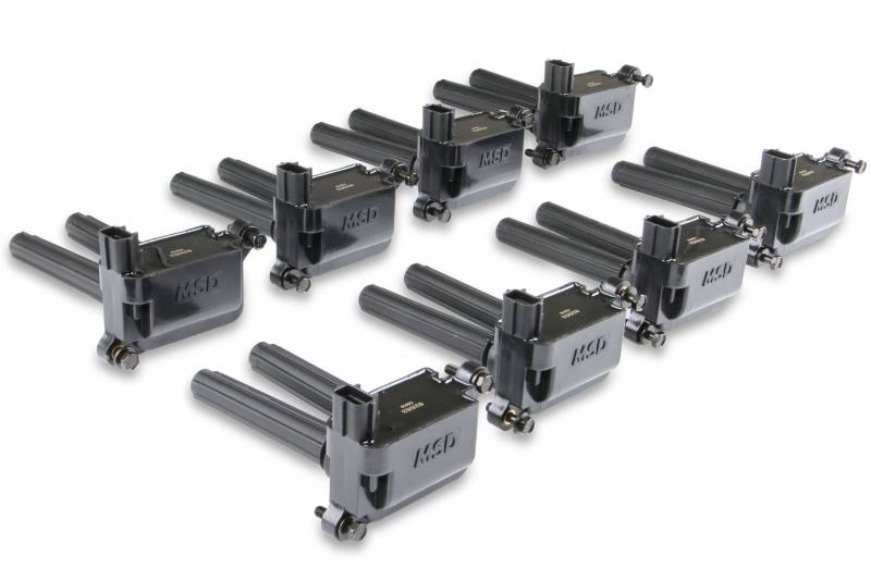 MSD Blaster HVC Ignition Coils (8-Pack, Dual Plug): 2005 - 2023 5.7L Hemi / 6.1L SRT8 / 6.4L 392 / 6.2L SRT Hellcat