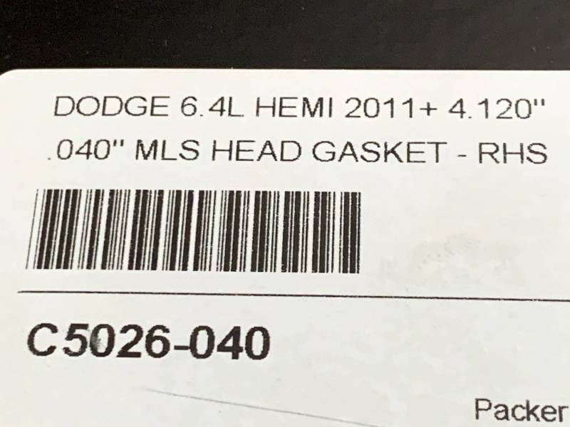 Cometic MLS Head Gaskets (4.120" Bore): Chrysler / Dodge / Jeep 6.4L 392 2011 - 2023