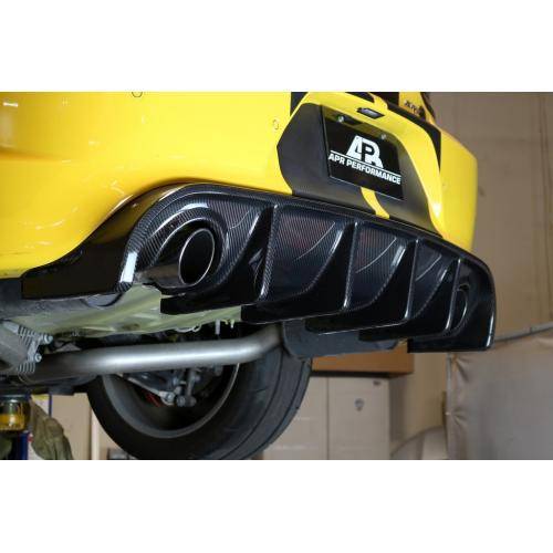 APR Carbon Fiber Rear Diffuser: Dodge Charger Hellcat 2015 - 2023 (Excluding SXT and Widebody)