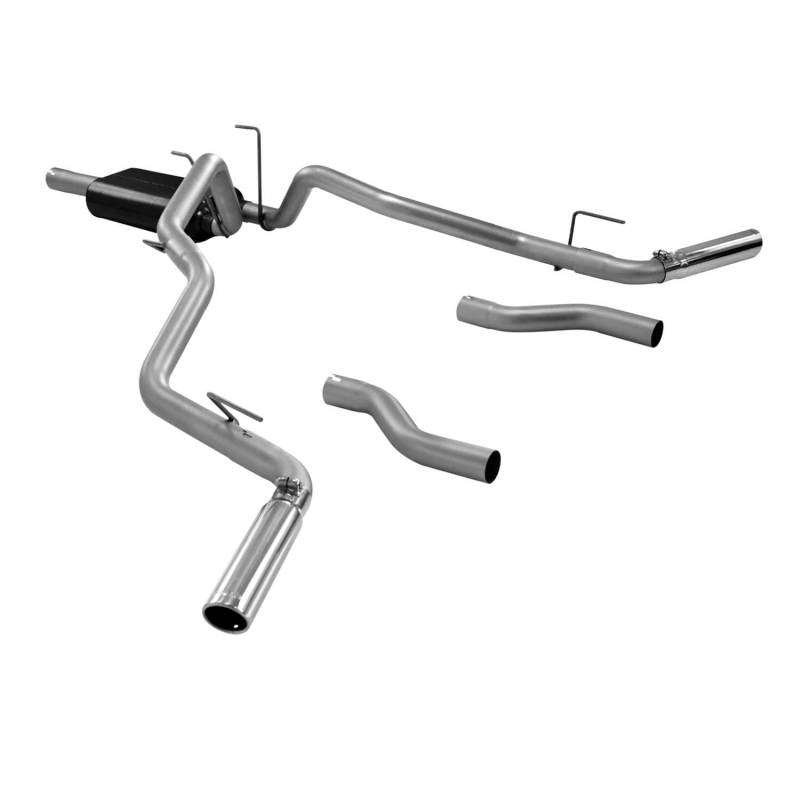 Flowmaster American Thunder Exhaust System (Dual Side Exit): Dodge Ram 5.7L Hemi 1500 2009 - 2018