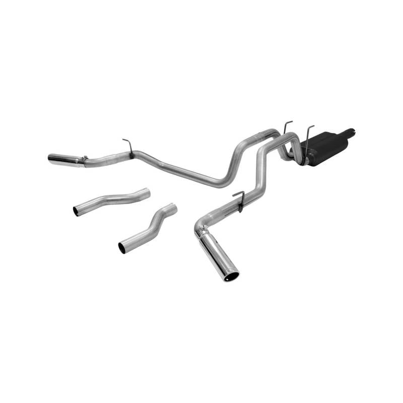 Flowmaster American Thunder Exhaust System (Dual Side Exit): Dodge Ram 5.7L Hemi 1500 2006 - 2008