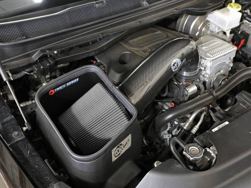 AFE Track Series Carbon Fiber Cold Air Intake: Dodge Ram 5.7L Hemi 1500 2019 - 2023