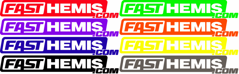 FastHemis Stickers (Choose Color)
