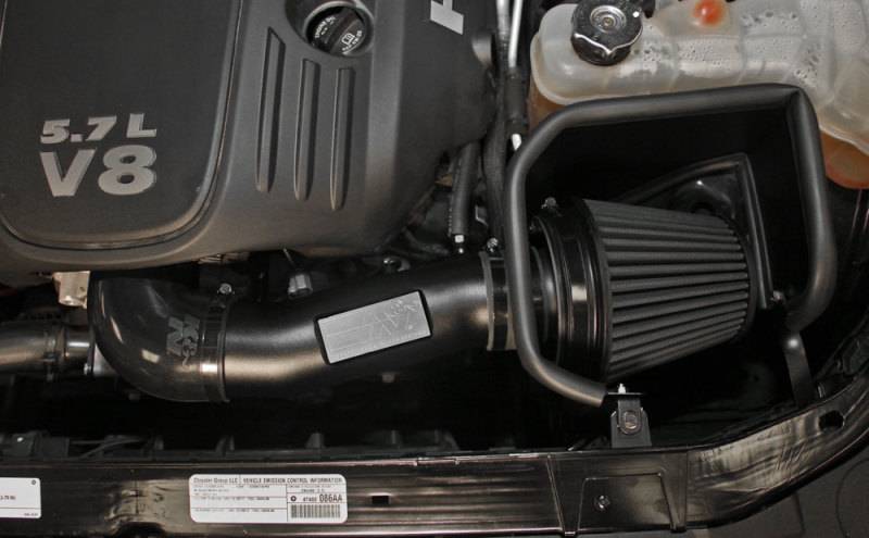 K&N Blackhawk Cold Air Intake: Chrysler 300C / Dodge Challenger / Charger / Magnum 2005 - 2023 (5.7L Hemi & 6.1L SRT8)