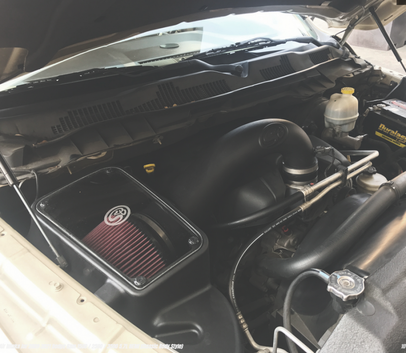 S&B Cold Air Intake: Dodge Ram 5.7L Hemi 2009 - 2018 (1500 / 2500 / 3500)
