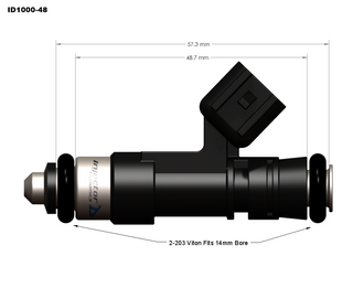 Injector Dynamics Injectors: Dodge 6.2L Hellcat / Jeep Trackhawk / Ram TRX 2015 - 2025