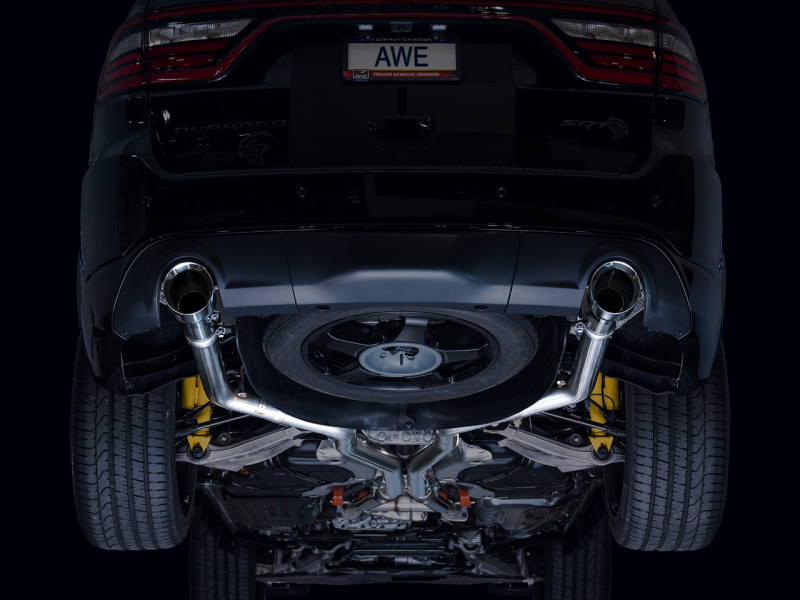 AWE Tuning Track Edition Exhaust System: Dodge Durango SRT & Hellcat 2018 - 2023