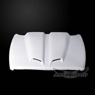 Amerihood WS6 Style Functional Ram Air Hood: Dodge Ram 1500 2002 - 2008