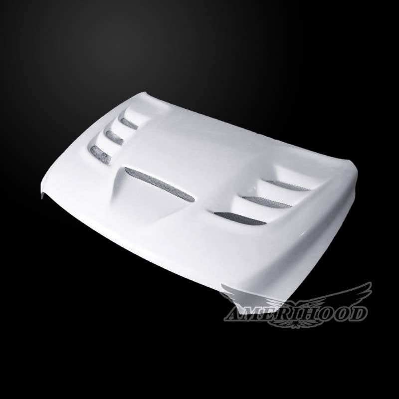 Amerihood VIP Style Functional Ram Air Hood: Dodge Ram 3500 2010 - 2018