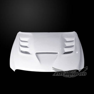 Amerihood VIP Style Functional Ram Air Hood: Dodge Ram 3500 2010 ; Ram 3500 2011 - 2018