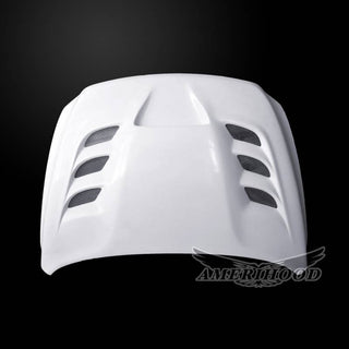 Amerihood VIP Style Functional Ram Air Hood: Dodge Ram 3500 2010 ; Ram 3500 2011 - 2018