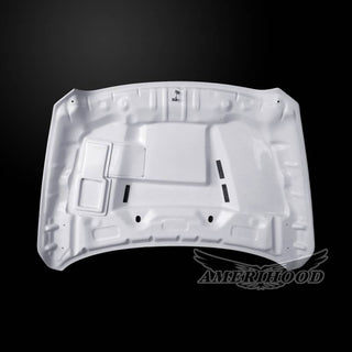 Amerihood VIP Style Functional Ram Air Hood: Dodge Ram 3500 2010 ; Ram 3500 2011 - 2018