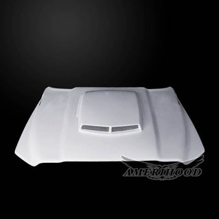 Amerihood TA Style  Functional Ram Air Hood: Ram 3500 2019 - 2024