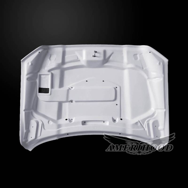 Amerihood TA Style  Functional Ram Air Hood: Dodge Ram 3500 2019 - 2023