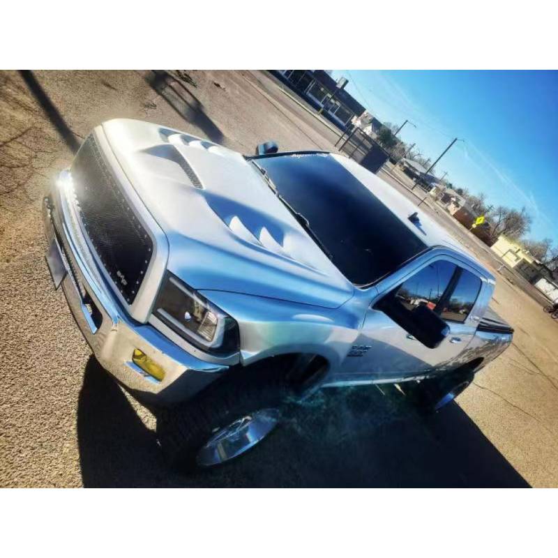 Amerihood Type-VIP Style Functional Ram Air Hood: Ram 1500 2019 (CLASSIC BODY STYLE)